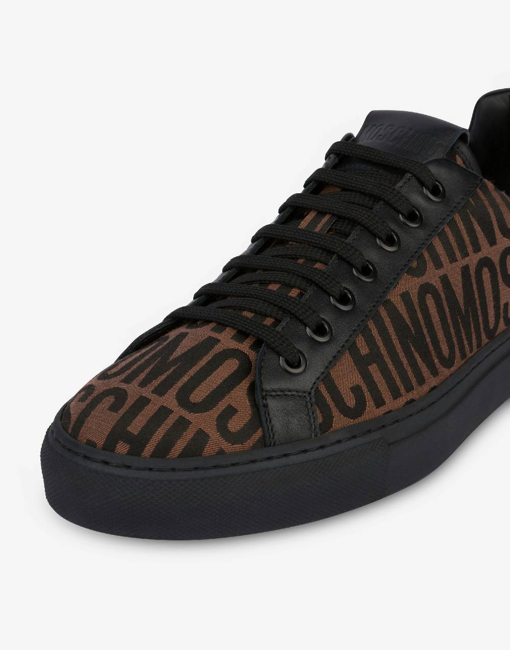 Love Moschino Sneakers in nylon Allover Logo Negozio