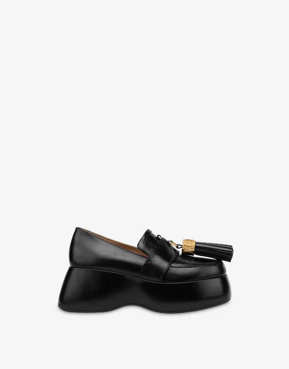 Love Moschino Mocassini in vitello Metal Tassel Qualità Garantita