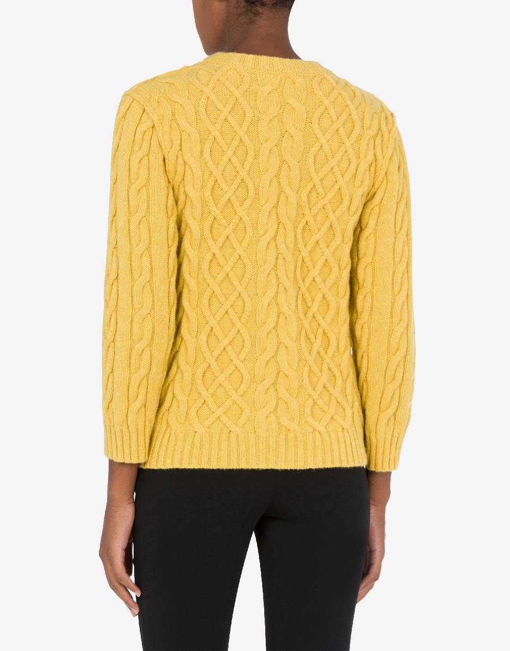 Love Moschino Pullover in shetland Golden M Fino Al -60%