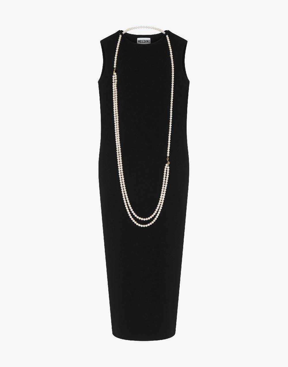 Love Moschino Abito in crêpe stretch Pearls Soddisfazione Garantita