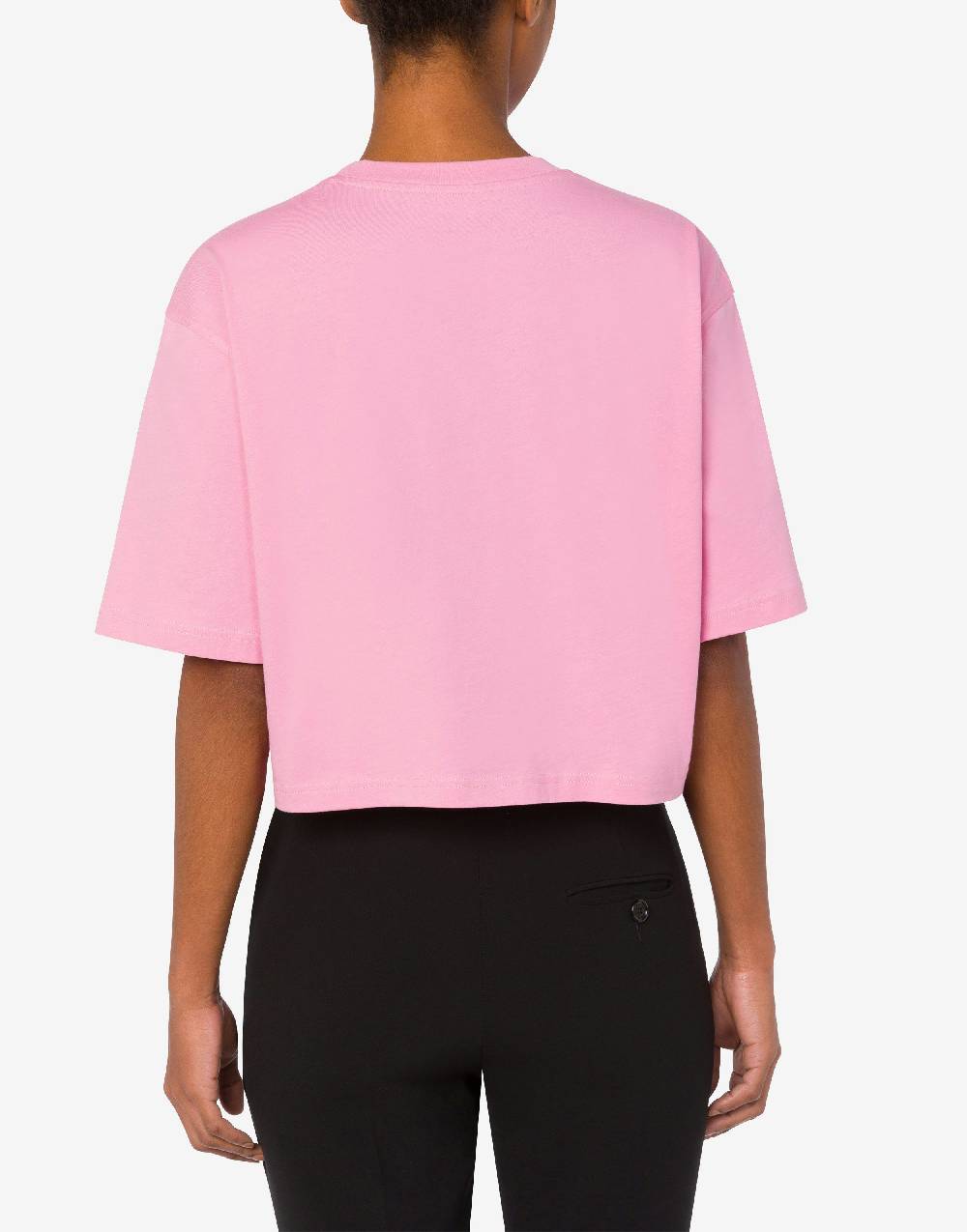 Love Moschino T-shirt cropped Moschino Teddy Bear Promozione Limitata