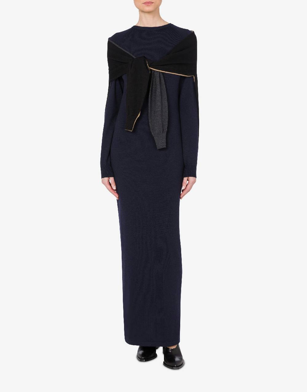 Love Moschino Abito in lana Layer Up Economico