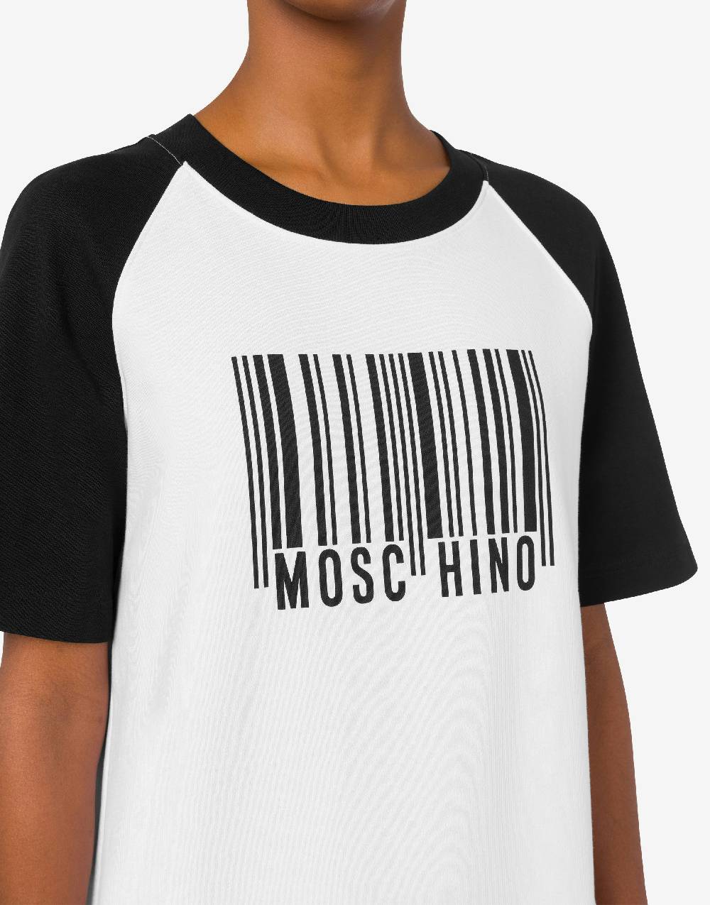 Love Moschino Abito in interlock Barcode Saldi