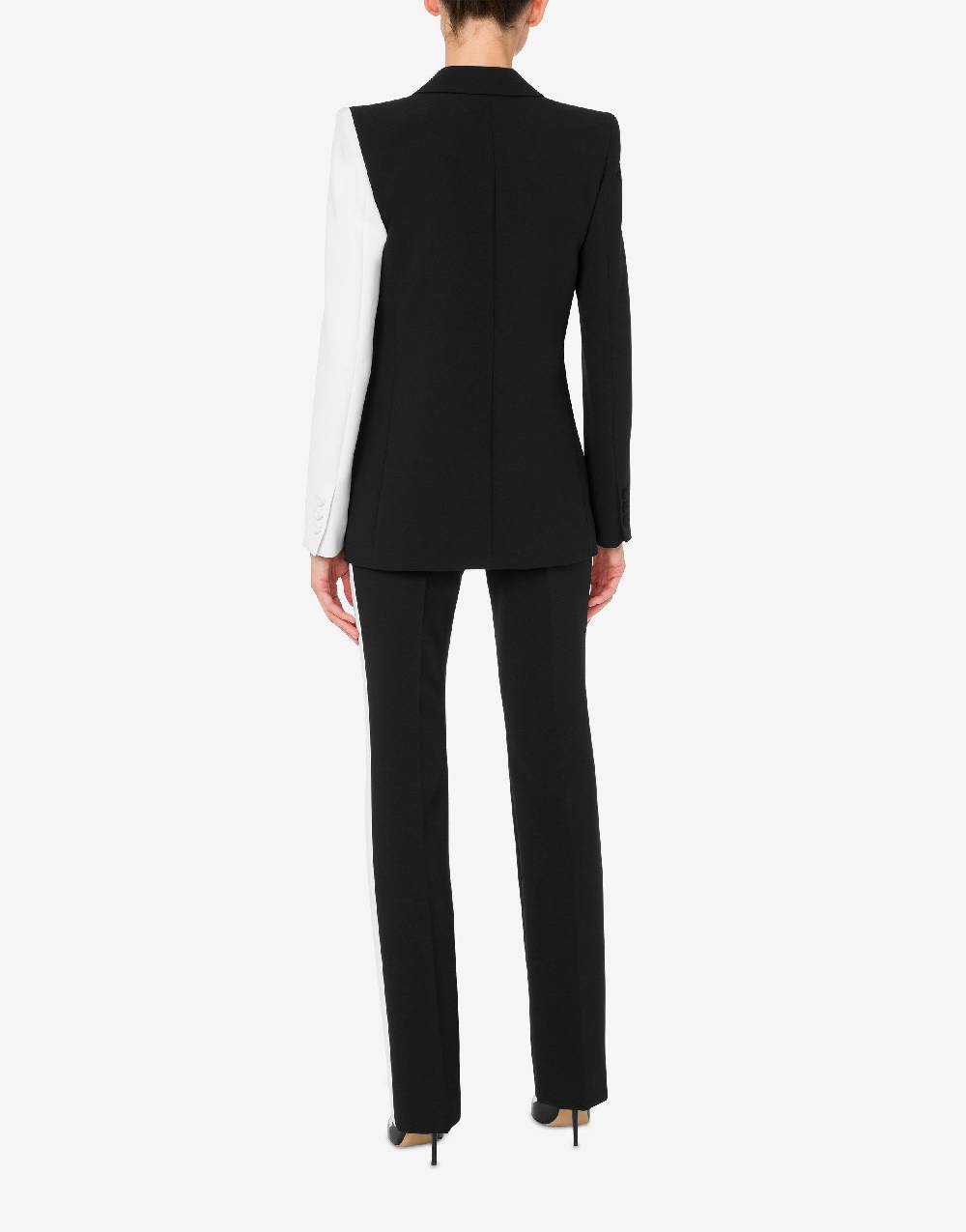Love Moschino Giacca Black and White In Saldo