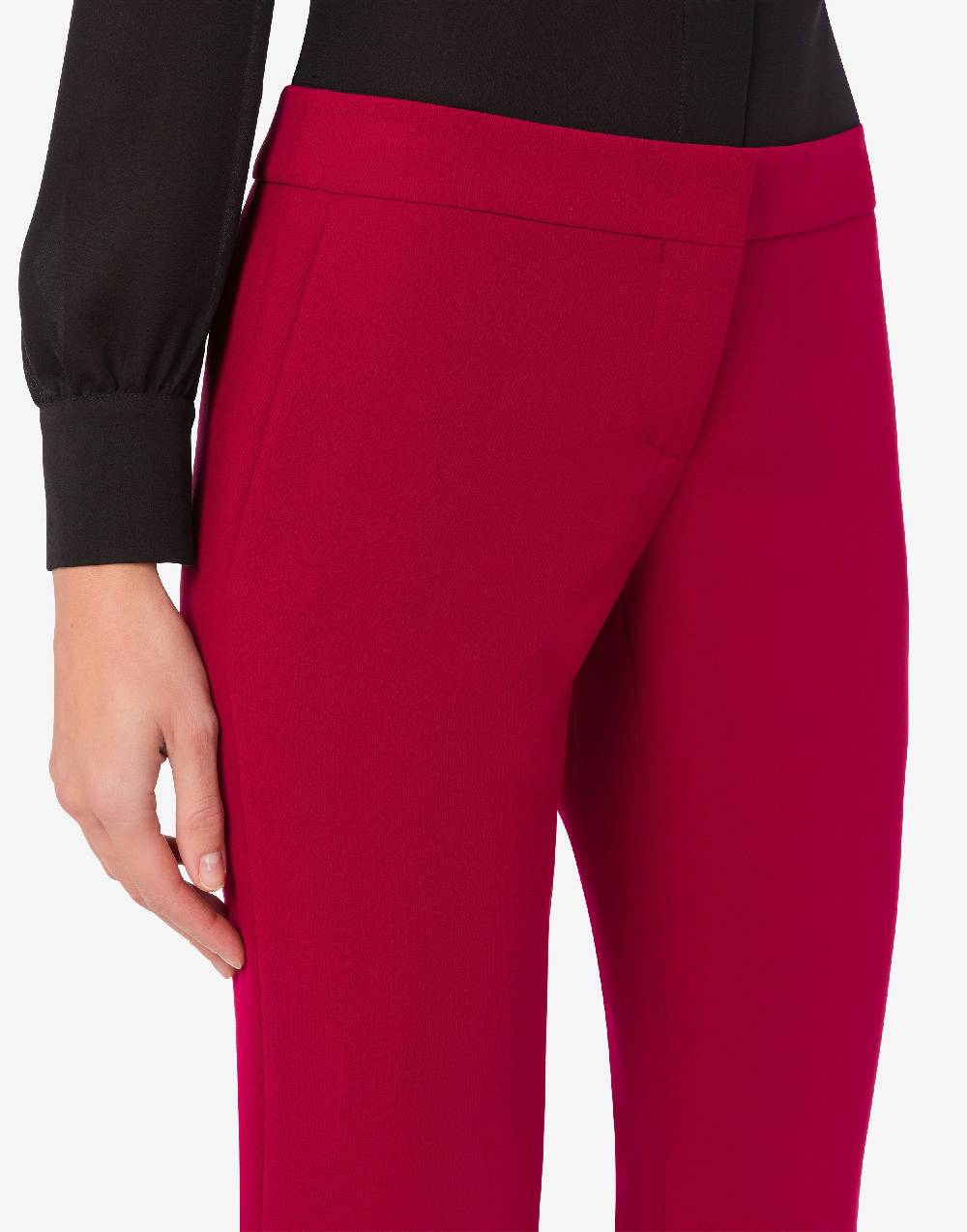 Love Moschino Pantalone flare in crêpe Nuovo