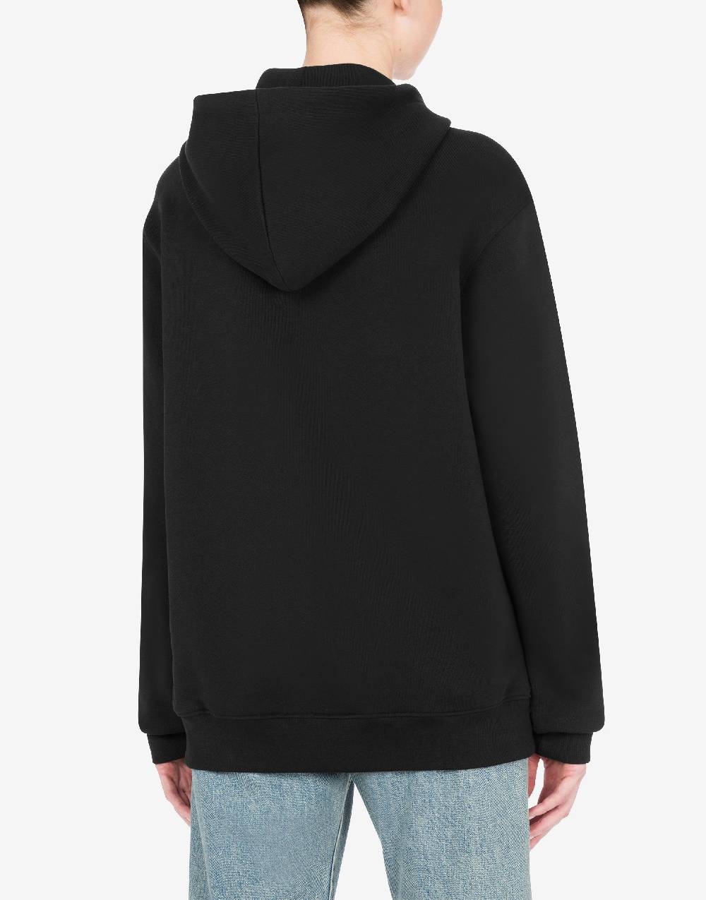 Love Moschino Felpa in cotone organico Smiley® Consegna Veloce