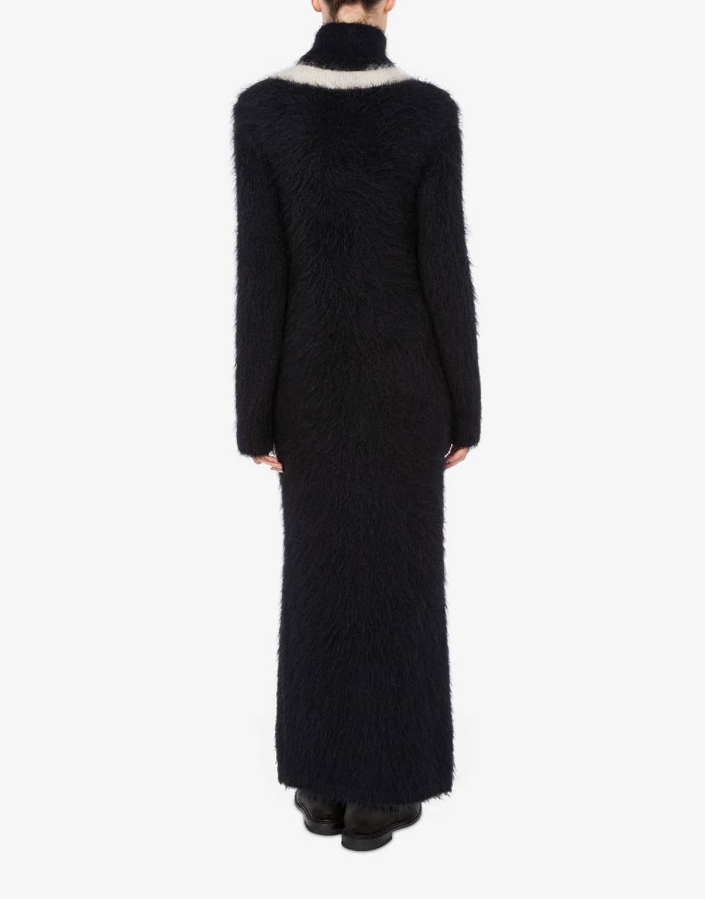 Love Moschino Abito in mohair garzato Peace Promozione Limitata