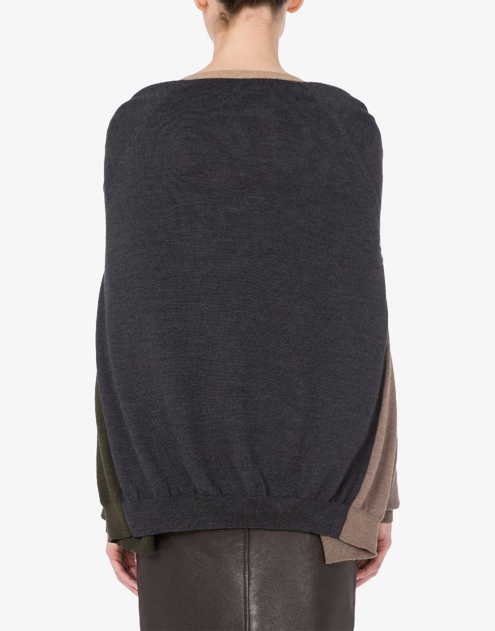 Love Moschino Cardigan in lana Layer Up In Saldo