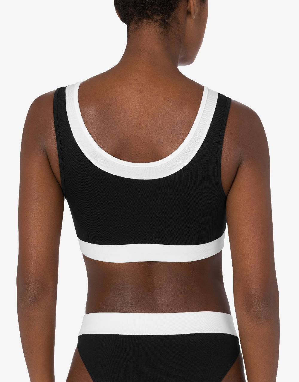 Love Moschino Top underwear in comfort jersey Pezzi Unici