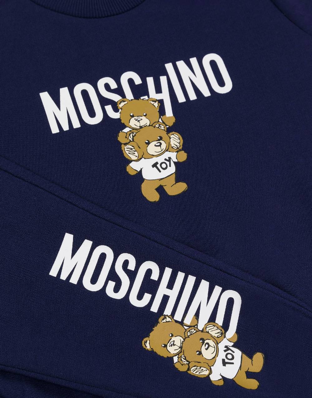 Love Moschino Completo tuta in felpa Teddy Logo Negozio