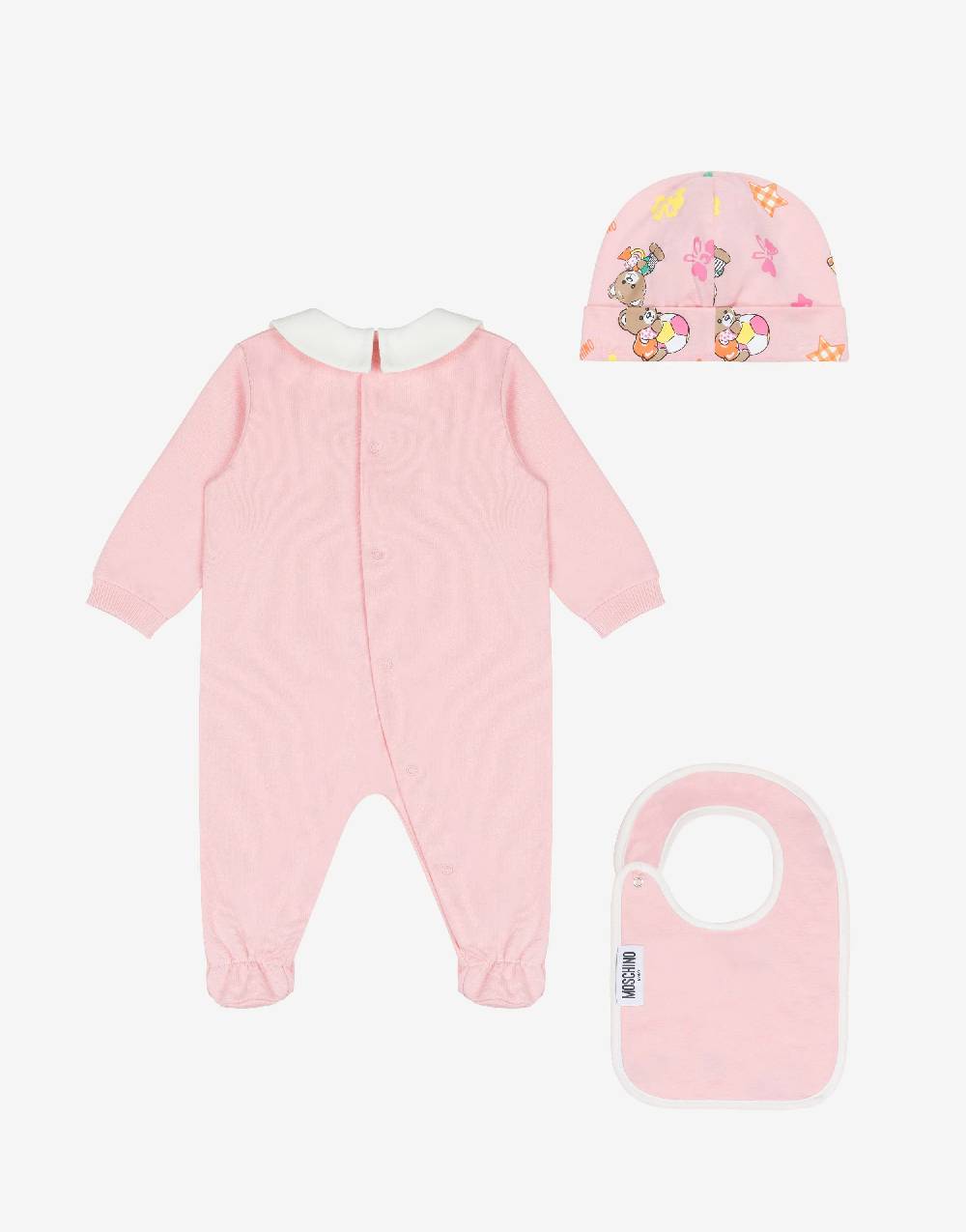 Love Moschino Set tutina, cappello e bavaglino Baby Teddy Bear Nuova
