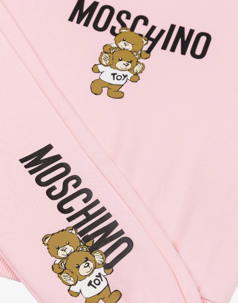 Love Moschino Completo tuta in felpa Teddy Logo Sconti questo mese
