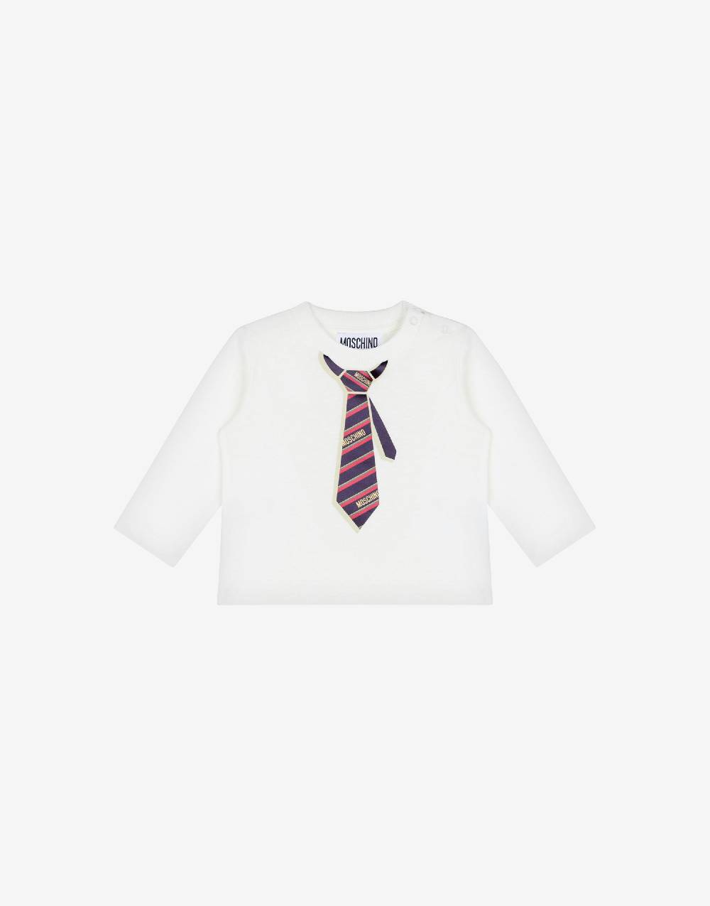 Love Moschino T-shirt in jersey Tie Print Italy