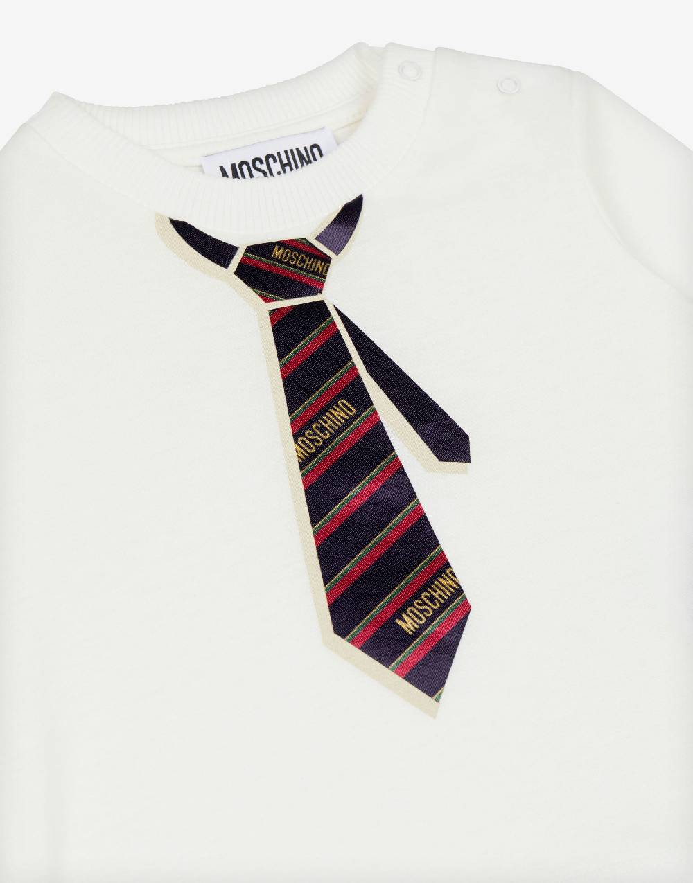 Love Moschino T-shirt in jersey Tie Print Italy