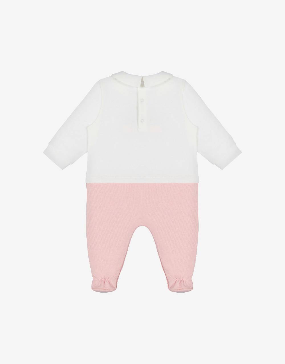 Love Moschino Tutina in cotone organico Teddy Logo Fino Al -60%