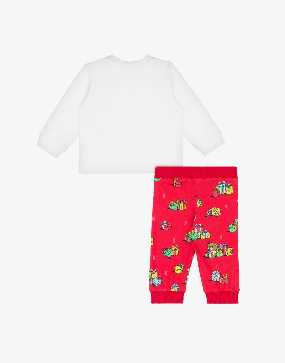 Love Moschino Completo t-shirt e leggings Teddy Holiday Vendite Flash