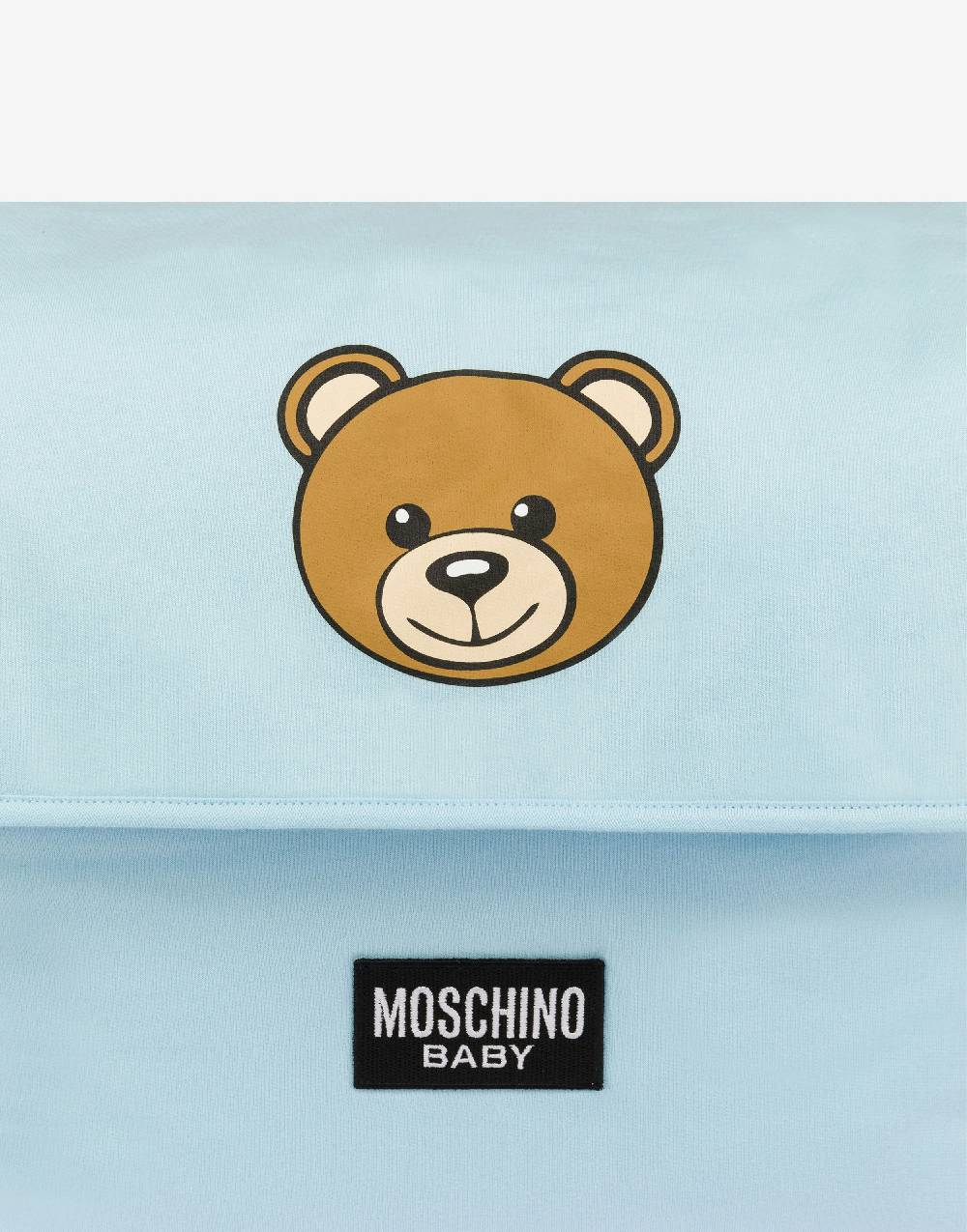 Love Moschino Borsa mamma con fasciatoio Teddy Print Sottocosto