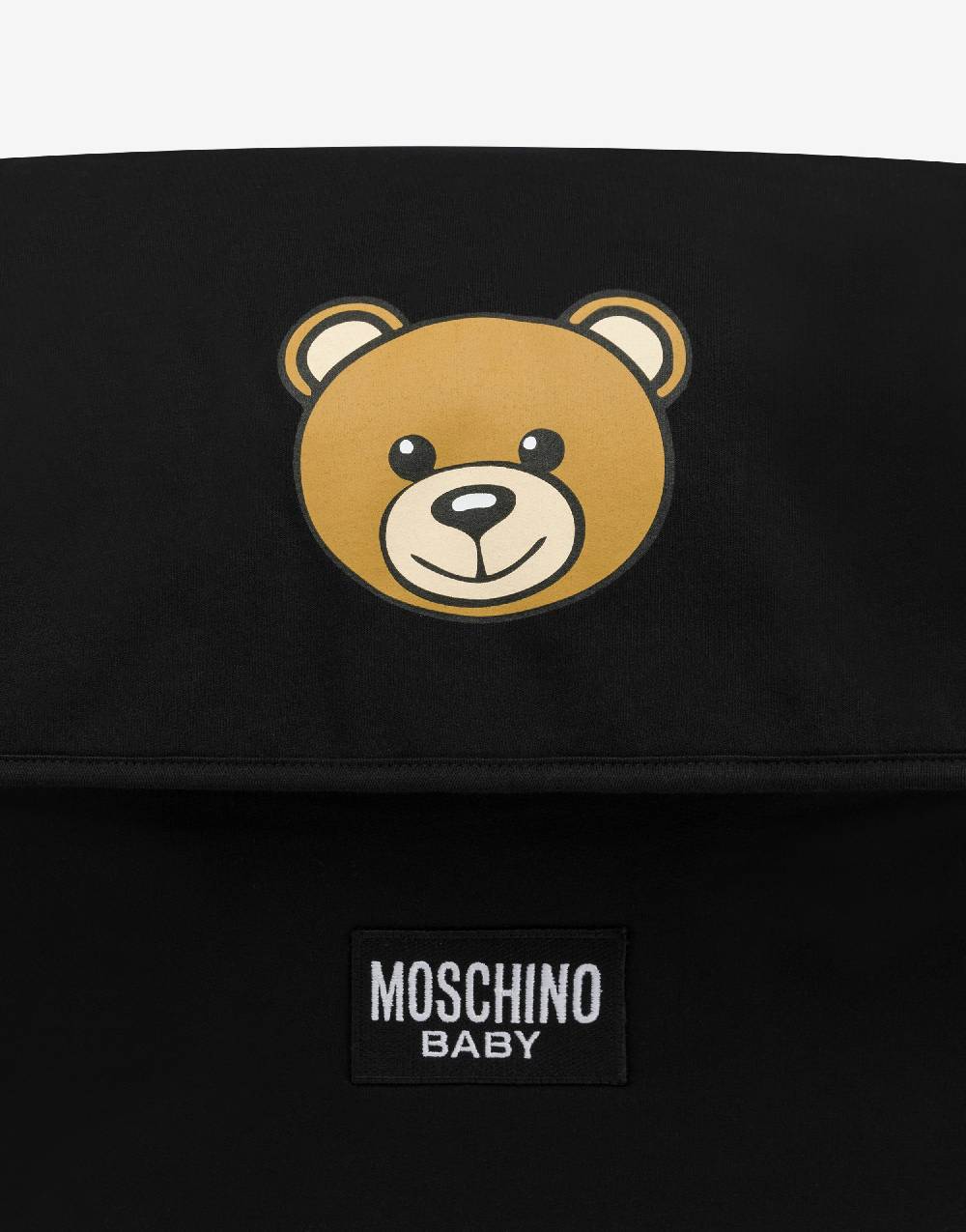 Love Moschino Borsa mamma con fasciatoio Teddy Print Vendita Economica
