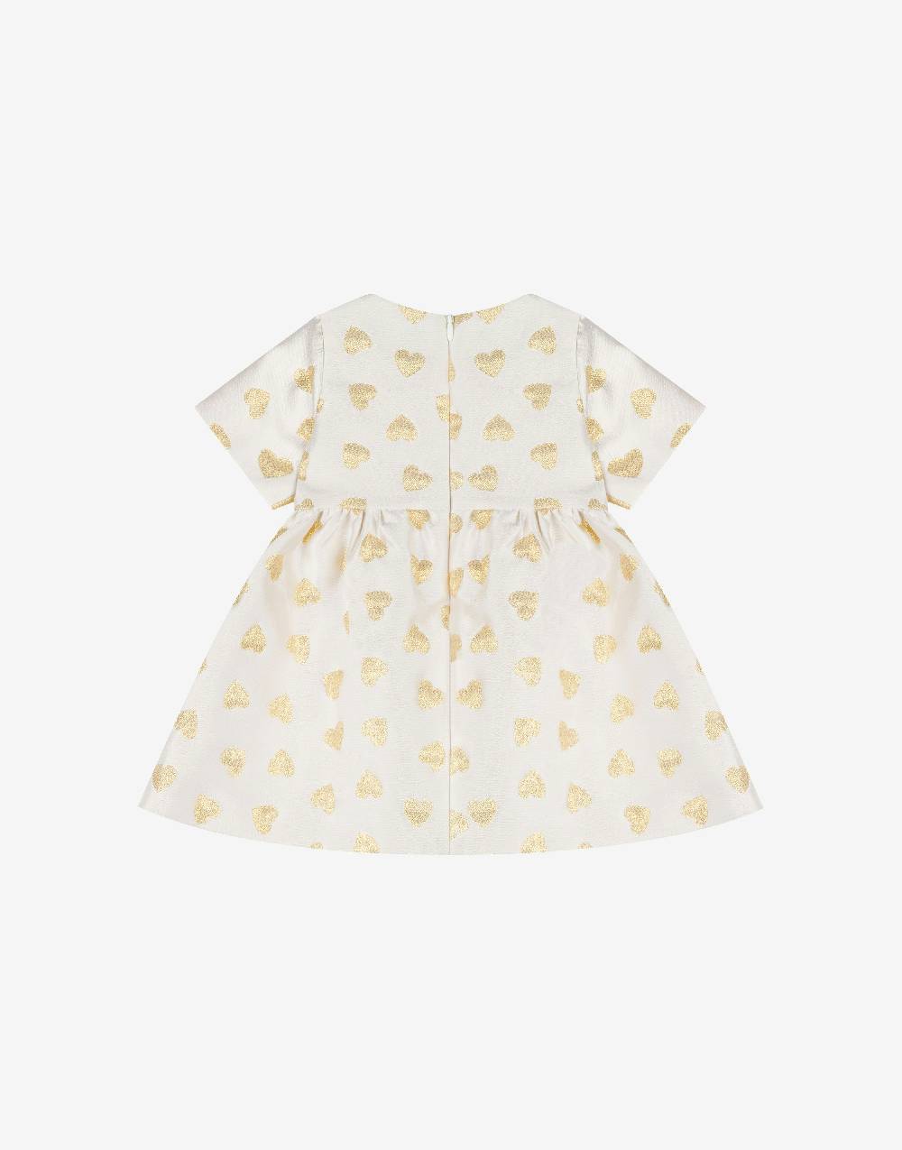 Love Moschino Abito Allover Jacquard Hearts Saldi Di Fabbrica