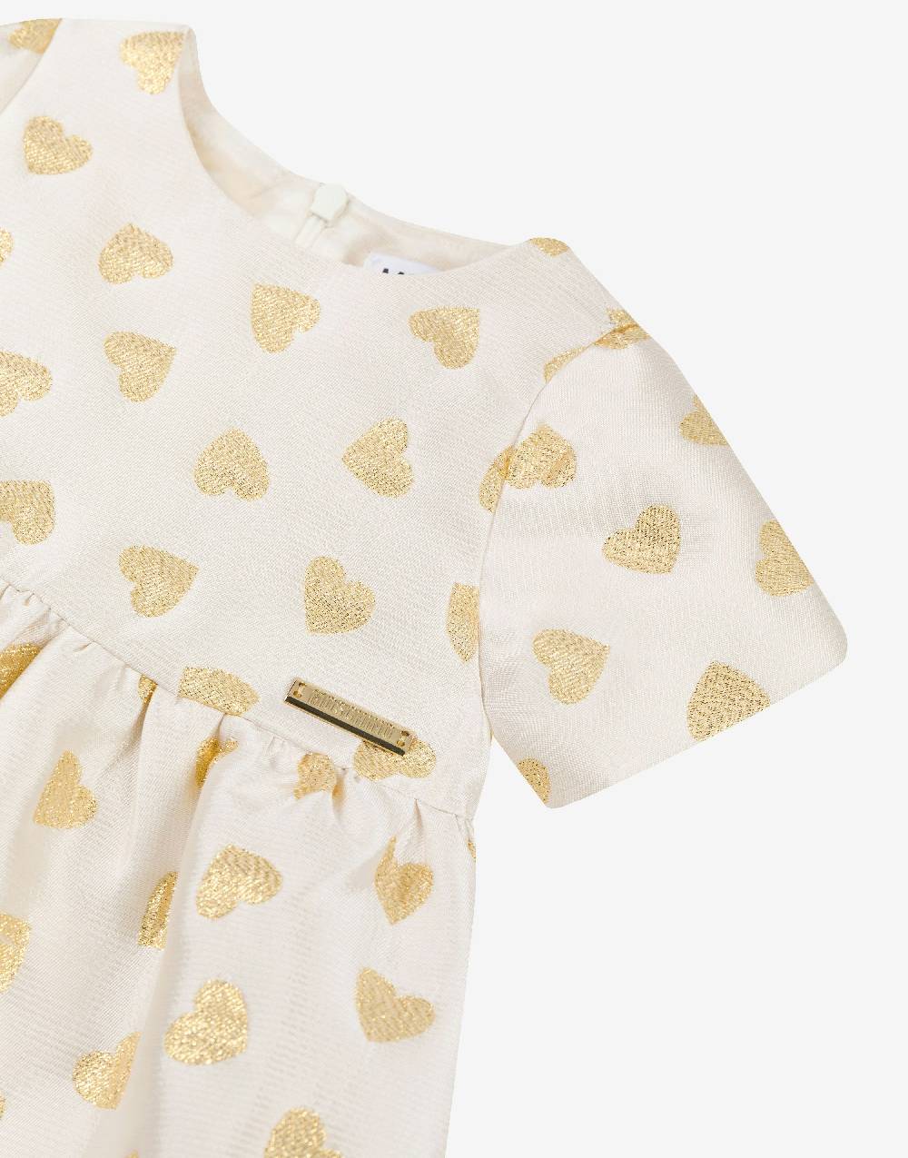 Love Moschino Abito Allover Jacquard Hearts Saldi Di Fabbrica