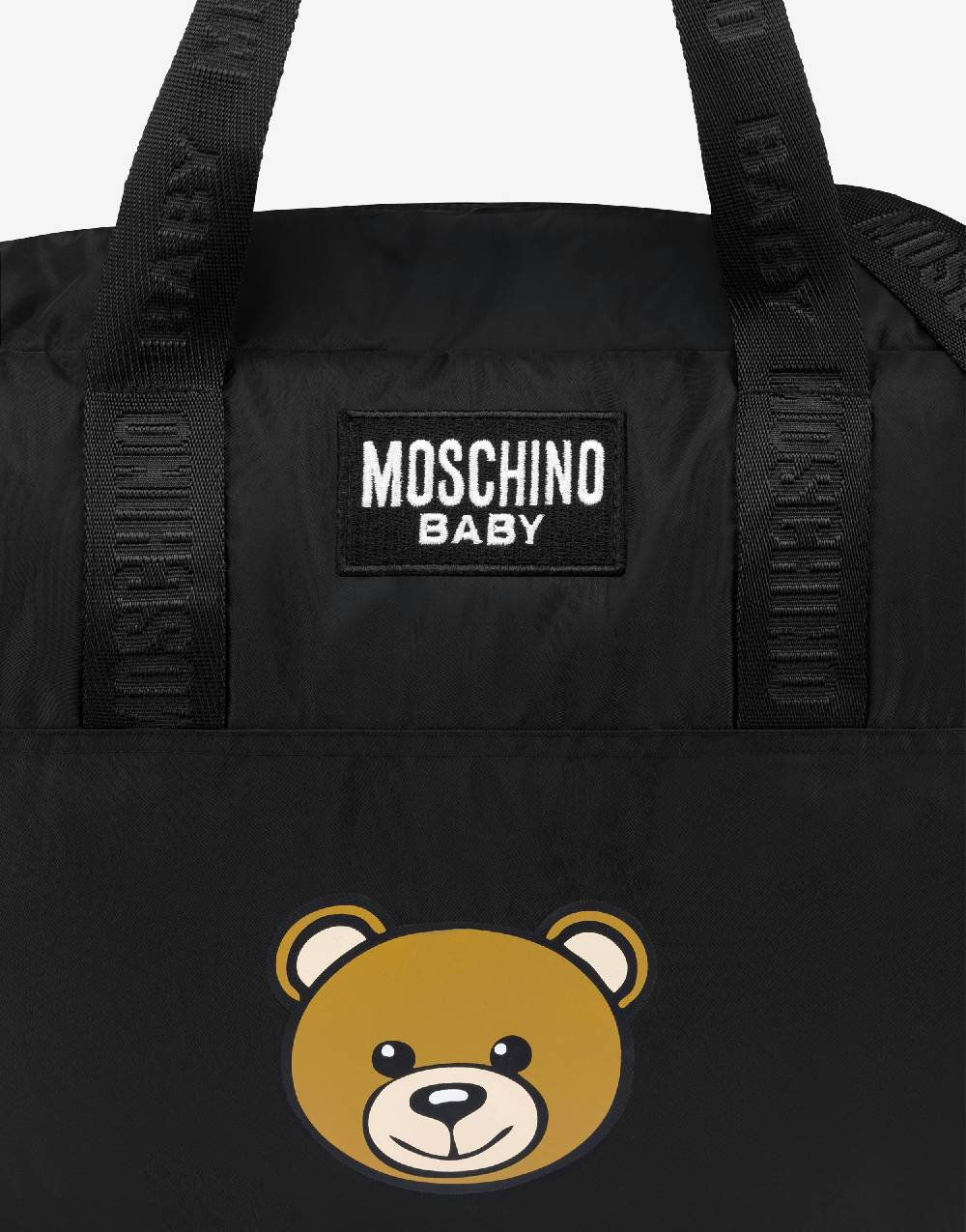 Love Moschino Borsa mamma in nylon Teddy Patch Vendite Flash