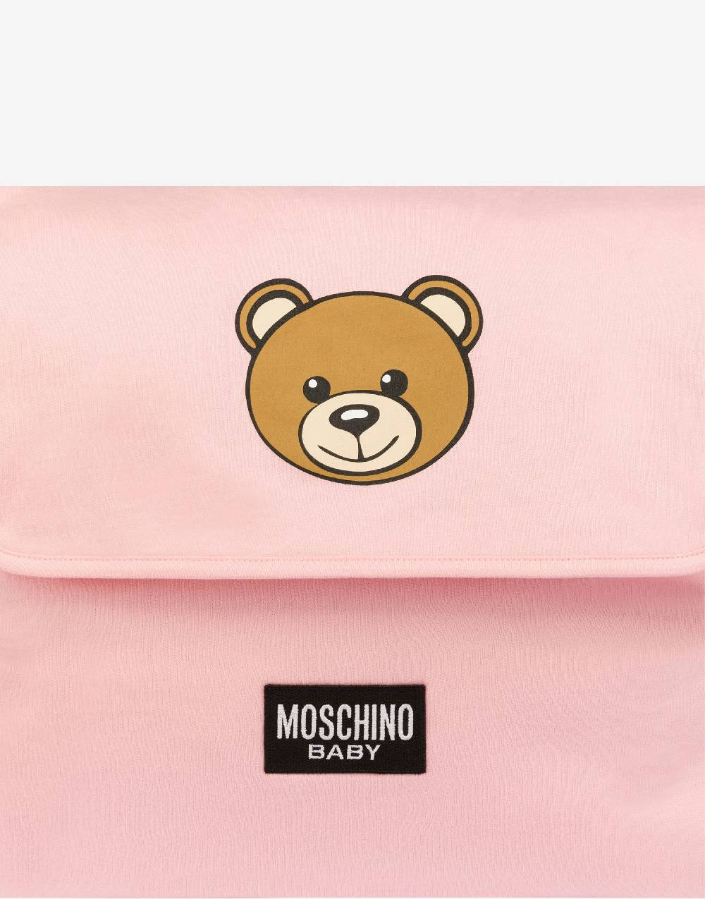 Love Moschino Borsa mamma con fasciatoio Teddy Print Italia
