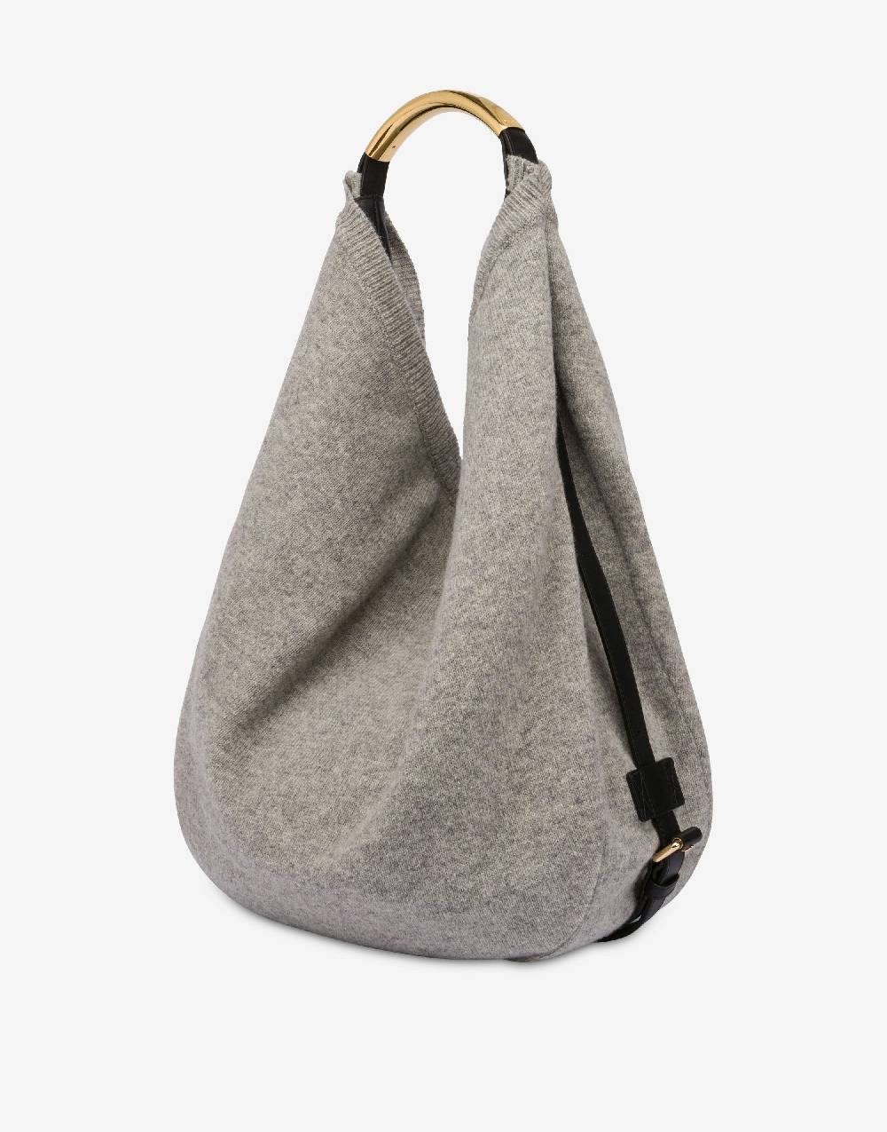 Love Moschino Moschino Handle Me bag in shetland Shopping Online
