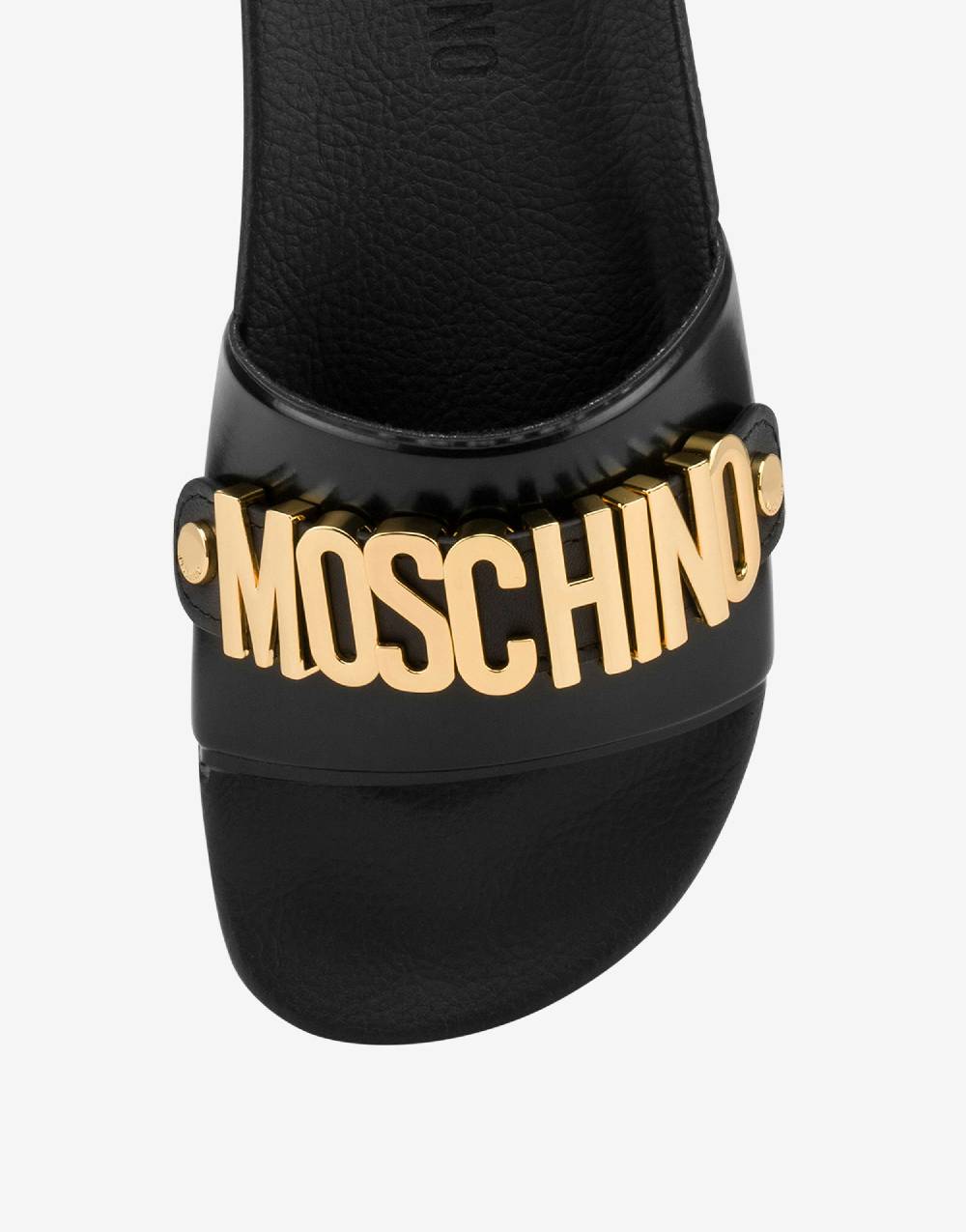 Love Moschino Pool slides Lettering Logo Acquista Ora