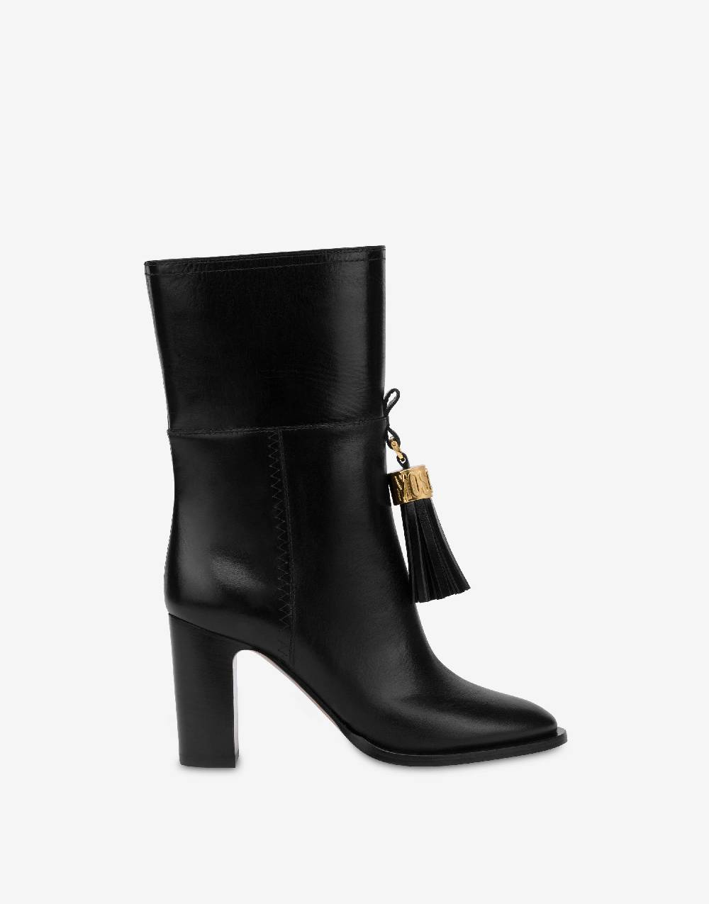 Love Moschino Stivaletti in vitello Metal Tassel Convenienza