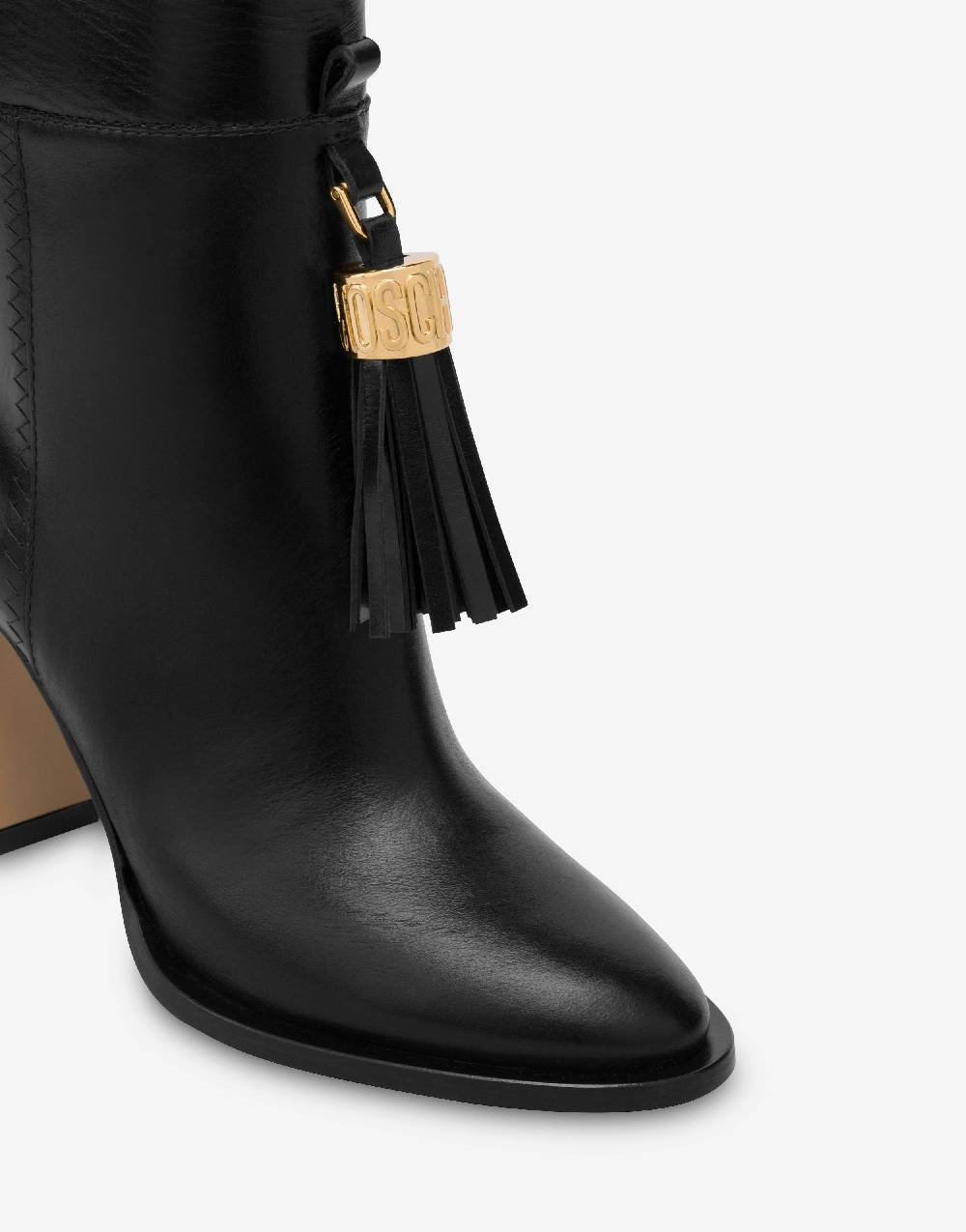 Love Moschino Stivaletti in vitello Metal Tassel Convenienza