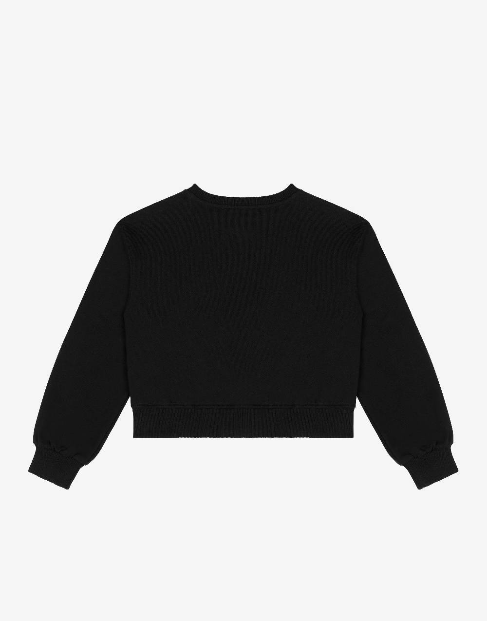 Love Moschino Felpa in cotone You Can't Be Serious Negozio