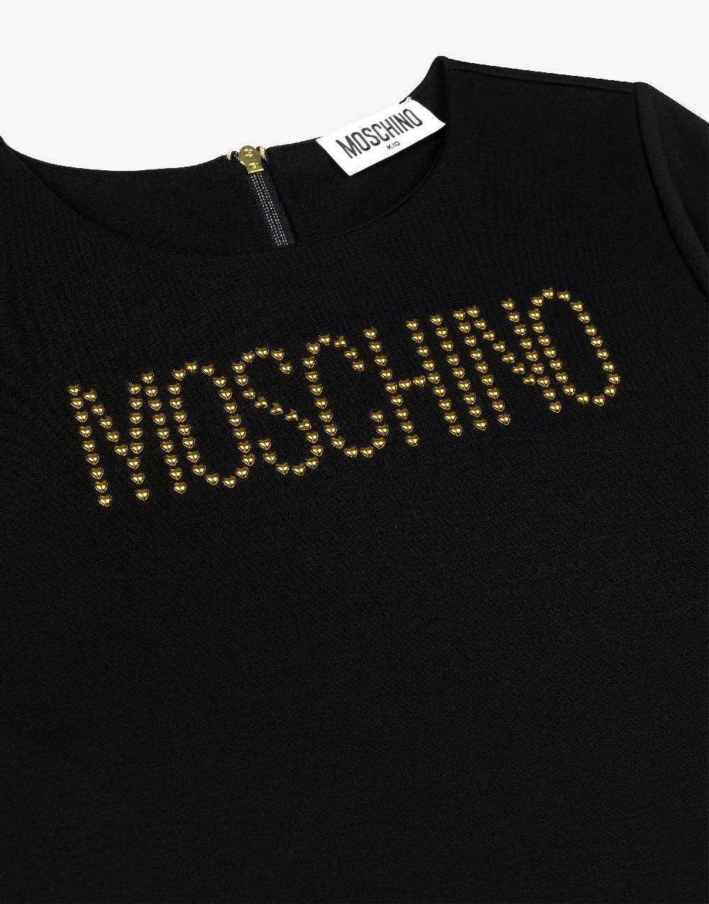 Love Moschino Abito in punto milano Studded Logo In Linea