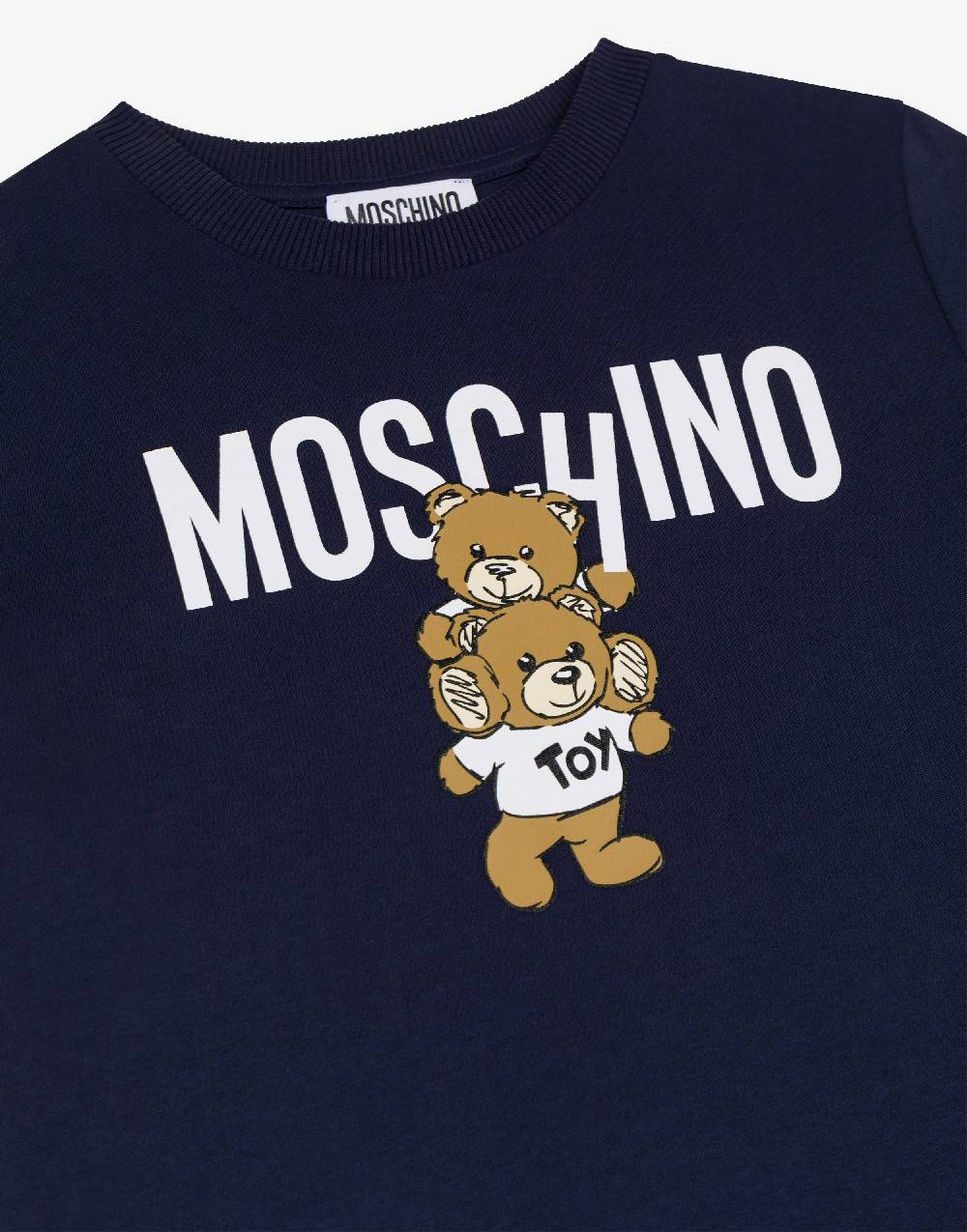 Love Moschino T-shirt in jersey Teddy Logo Offerte giornaliere