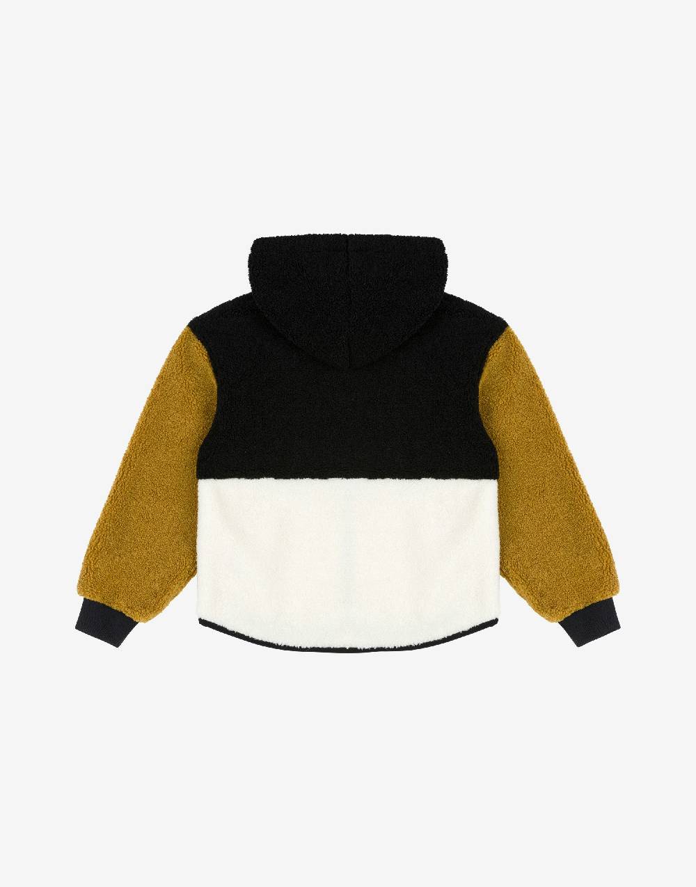 Love Moschino Giacca con cappuccio Teddy Patch Offerte speciali