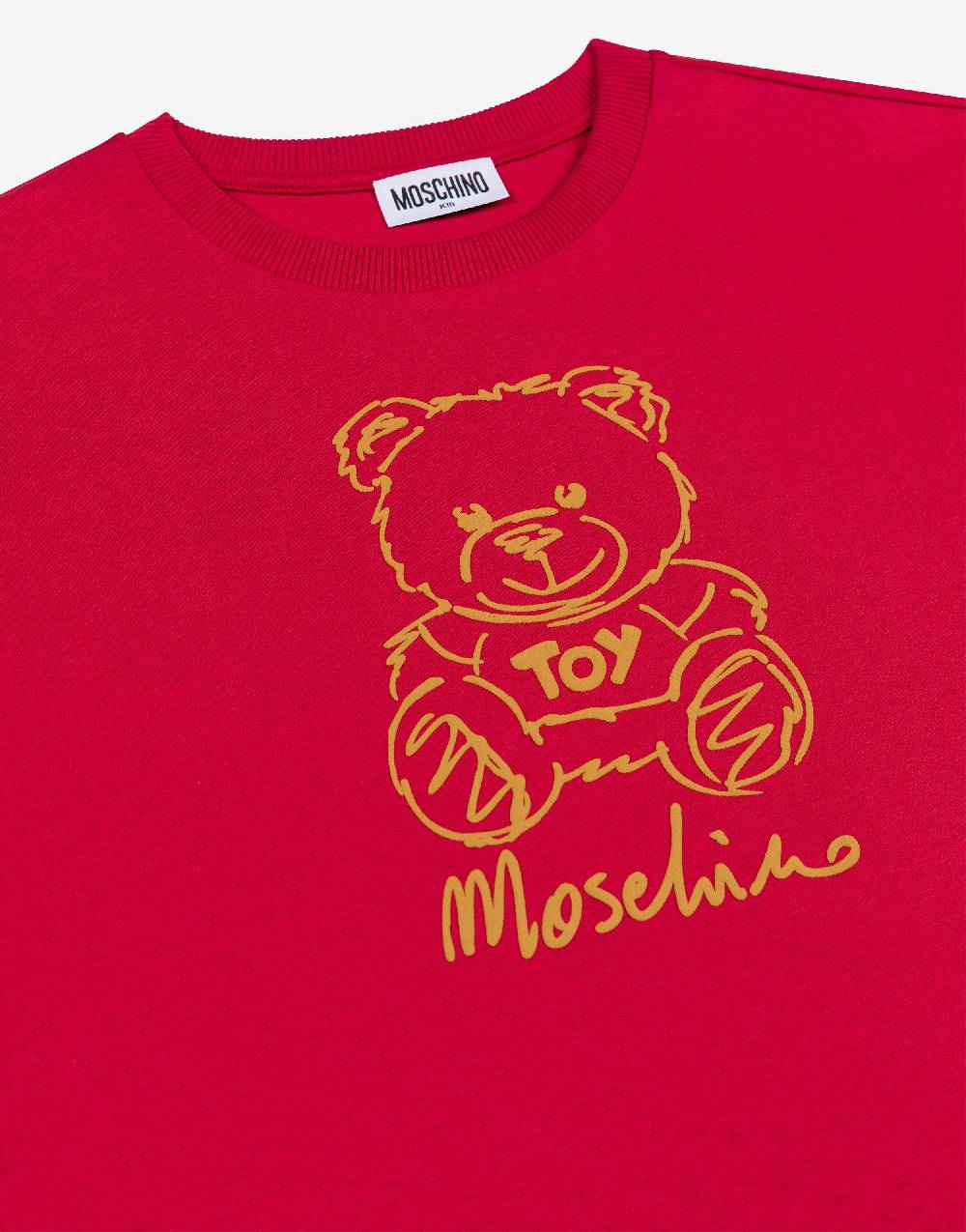 Love Moschino T-shirt in jersey Teddy Print Sconti VIP
