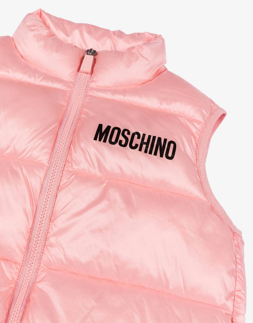 Love Moschino Gilet imbottito in nylon Logo Lettering Limitato a 3 giorni