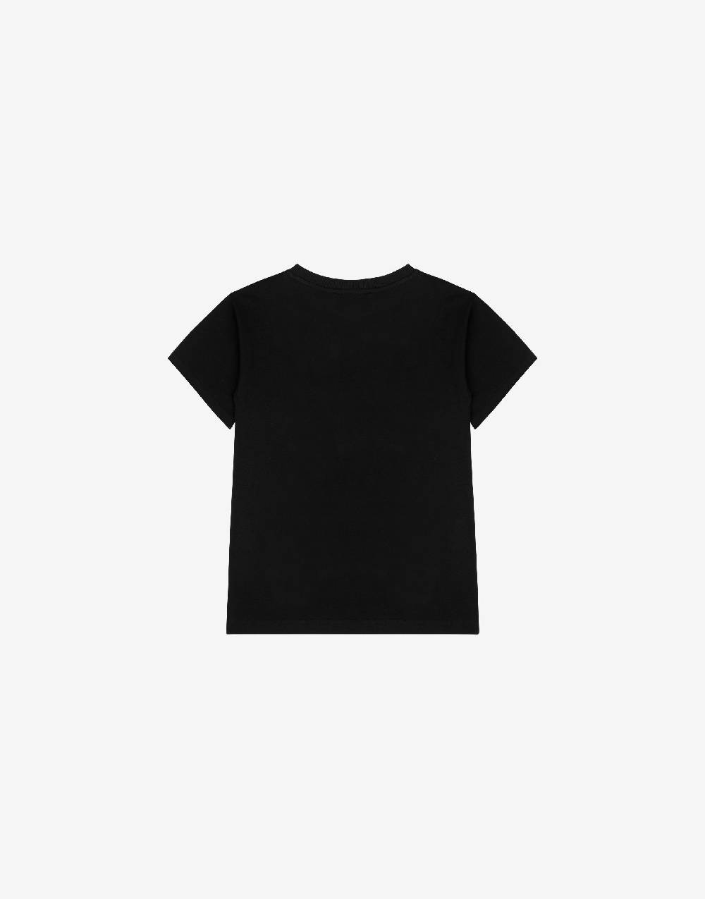 Love Moschino T-shirt in jersey Teddy Logo Black Friday Prezzi