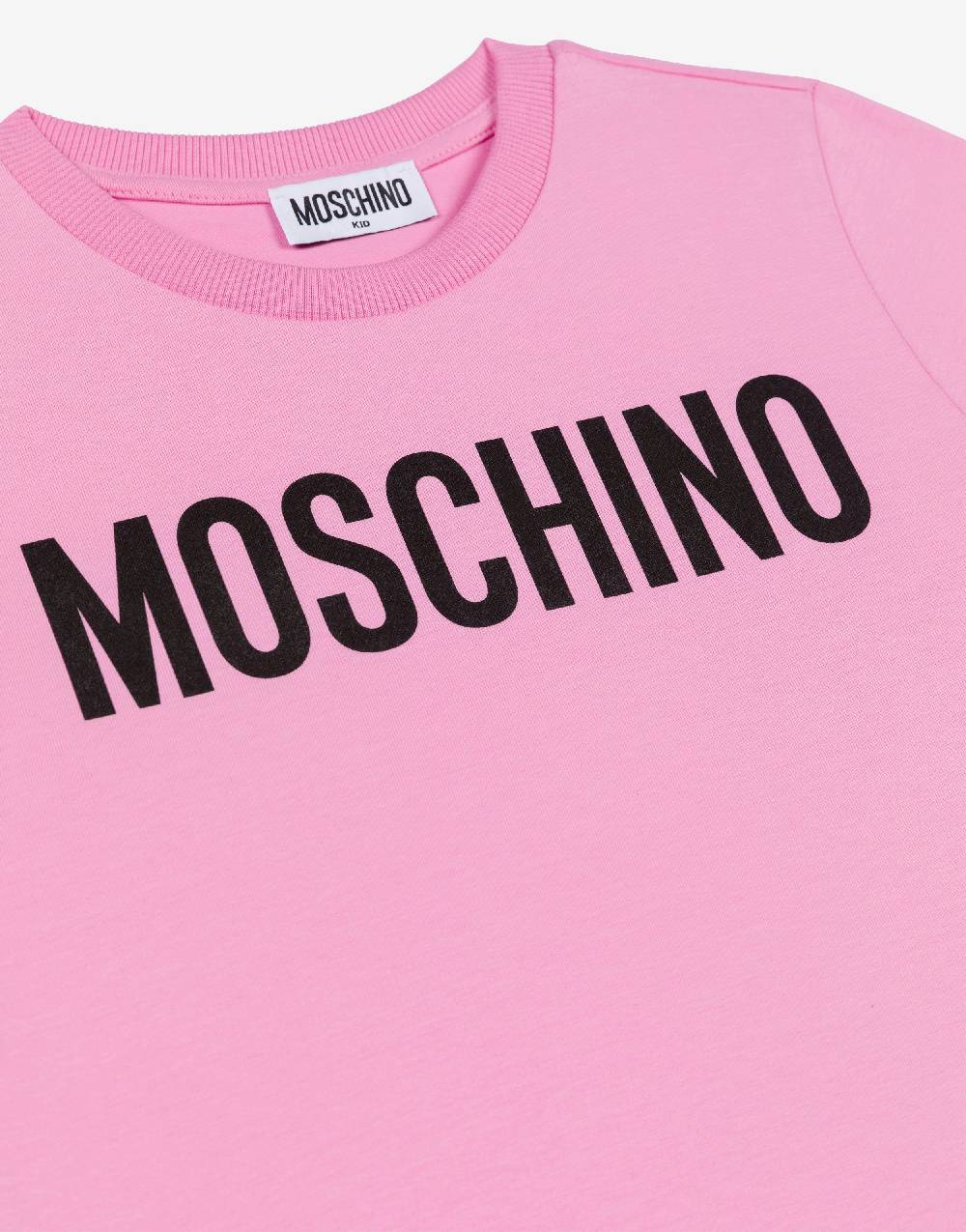 Love Moschino T-shirt in jersey Lettering Logo Italia