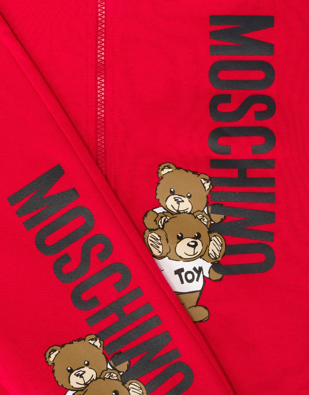 Love Moschino Completo tuta in felpa Teddy Logo Spedizione Gratuita