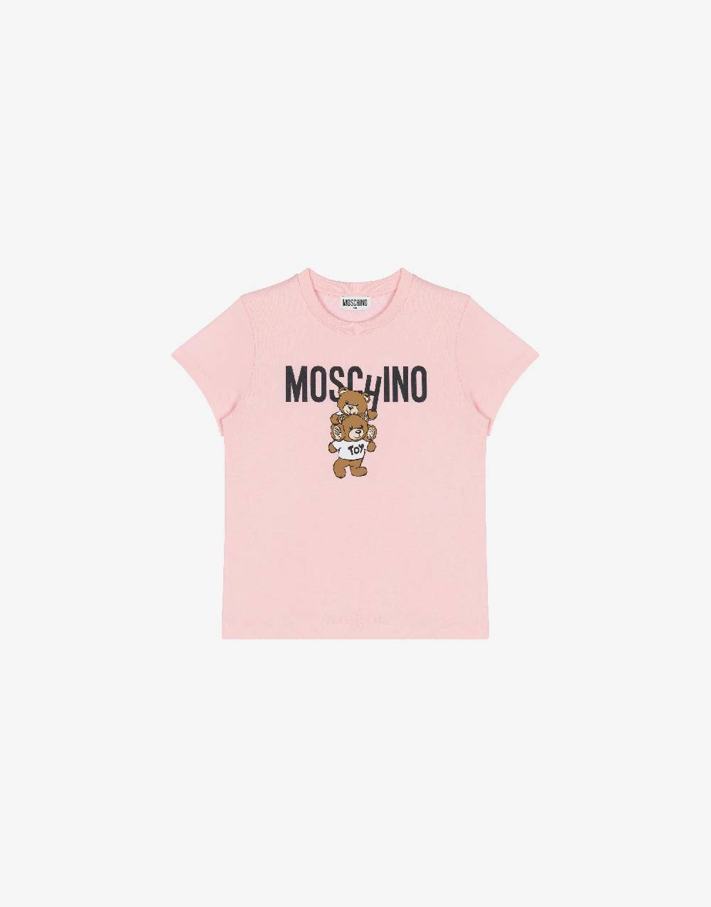 Love Moschino T-shirt in jersey Teddy Logo Shopping Online