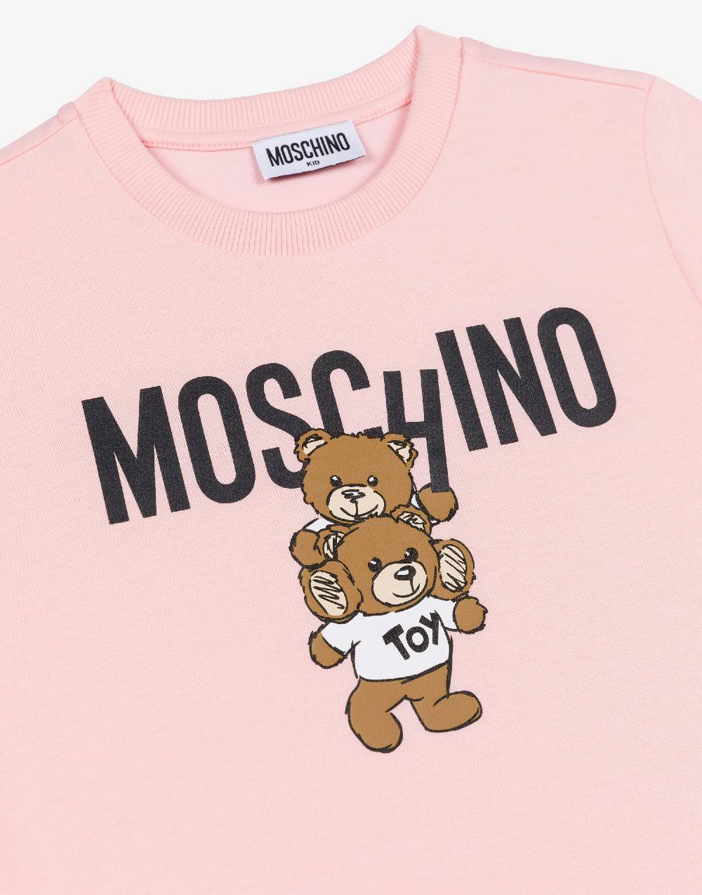 Love Moschino T-shirt in jersey Teddy Logo Shopping Online