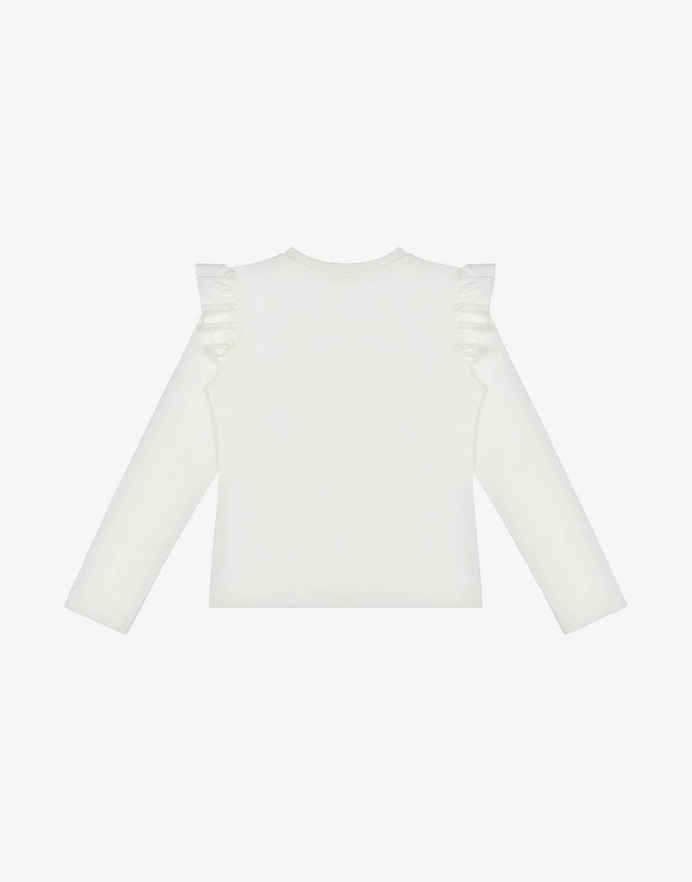 Love Moschino T-shirt con ruches Lovely Teddy Bear Presa