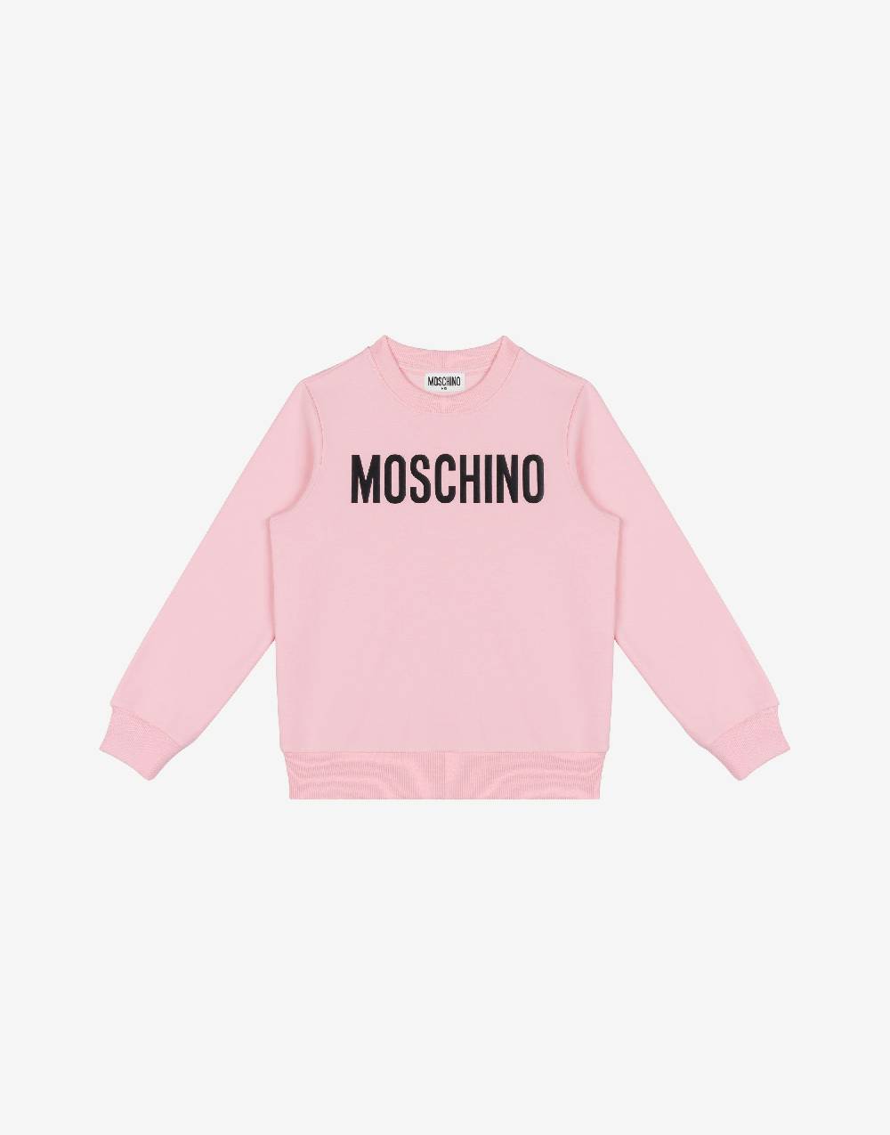 Love Moschino Felpa in cotone Logo Offerta