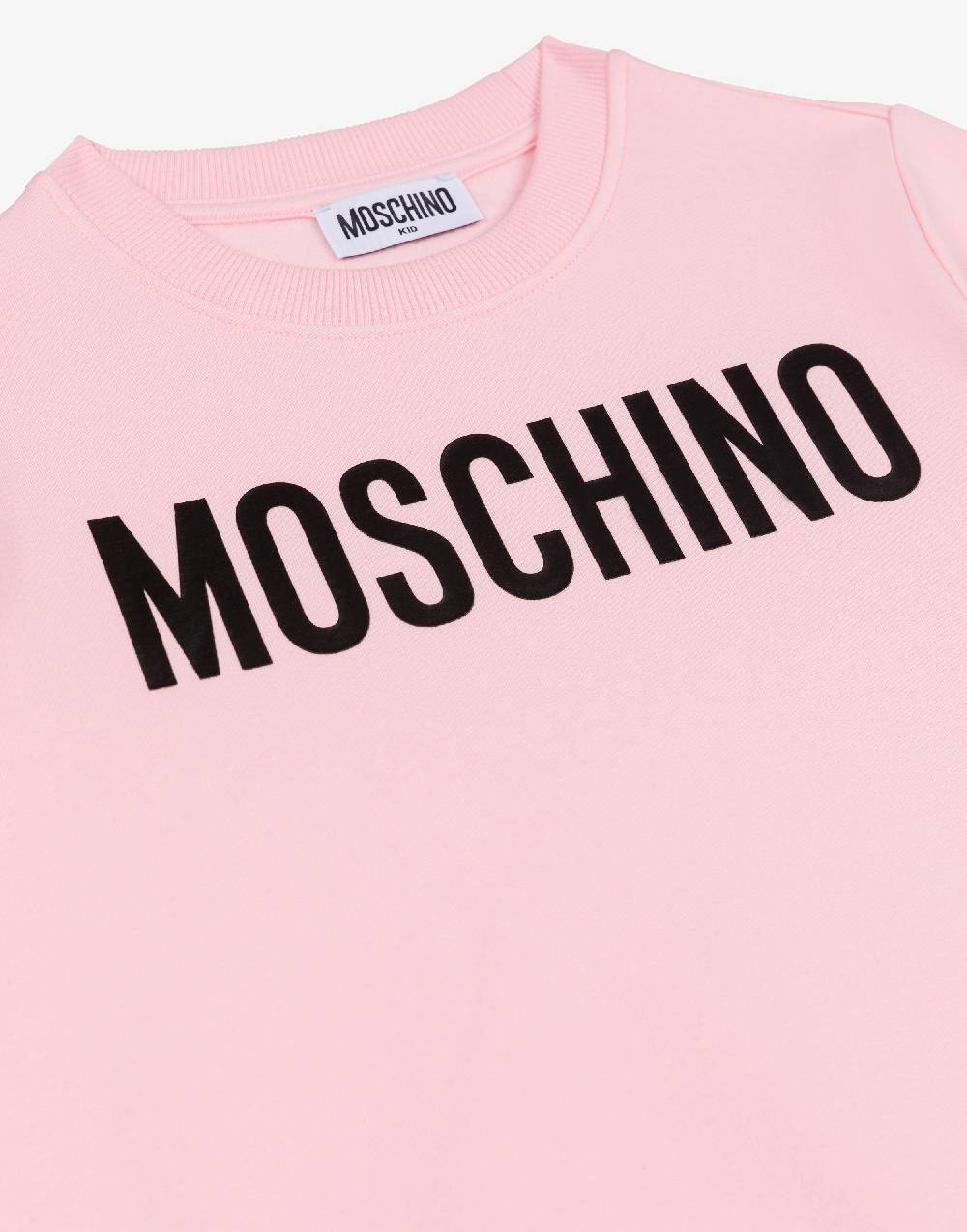 Love Moschino Felpa in cotone Logo Offerta