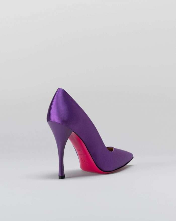 LUCIANO PADOVAN SIMPLE LINE DÉCOLLETÉ ROBIN RASO VIOLA 2025