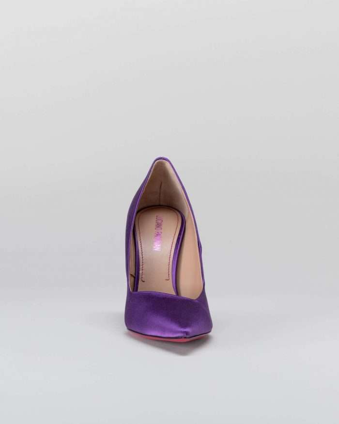 LUCIANO PADOVAN SIMPLE LINE DÉCOLLETÉ ROBIN RASO VIOLA 2025