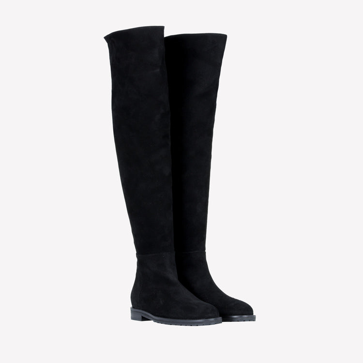 Roberto Festa BOOT IN CAMOSCIO COLOR NERO ARVID Promozione