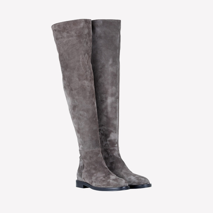 Roberto Festa BOOT IN CAMOSCIO COLOR FANGO ARVID Spedizione Gratuita