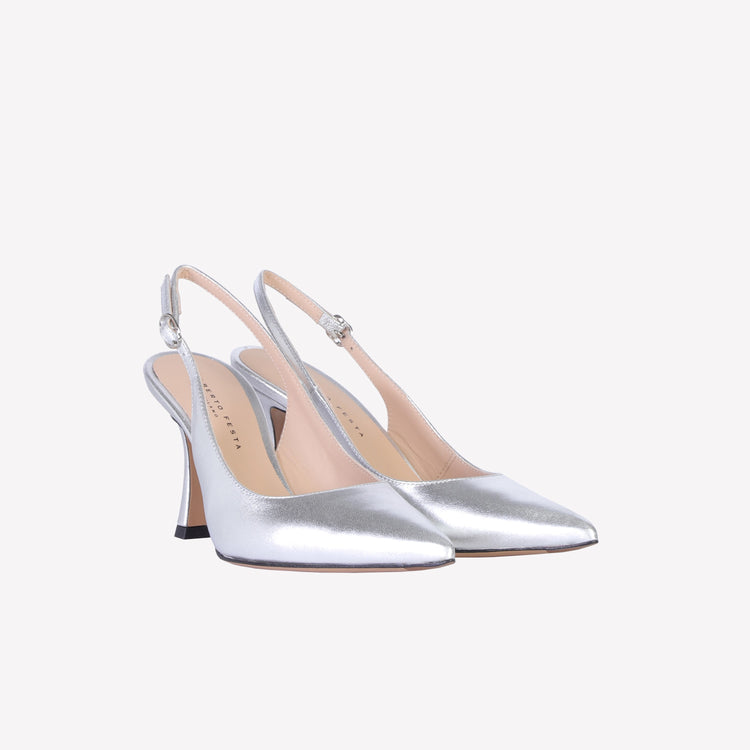 Roberto Festa SLINGBACK IN LUXOR SILVER LAVINIA Shopping Online