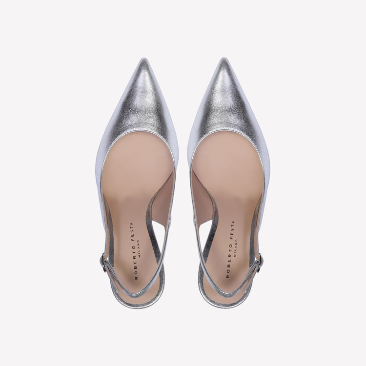 Roberto Festa SLINGBACK IN LUXOR SILVER LAVINIA Shopping Online